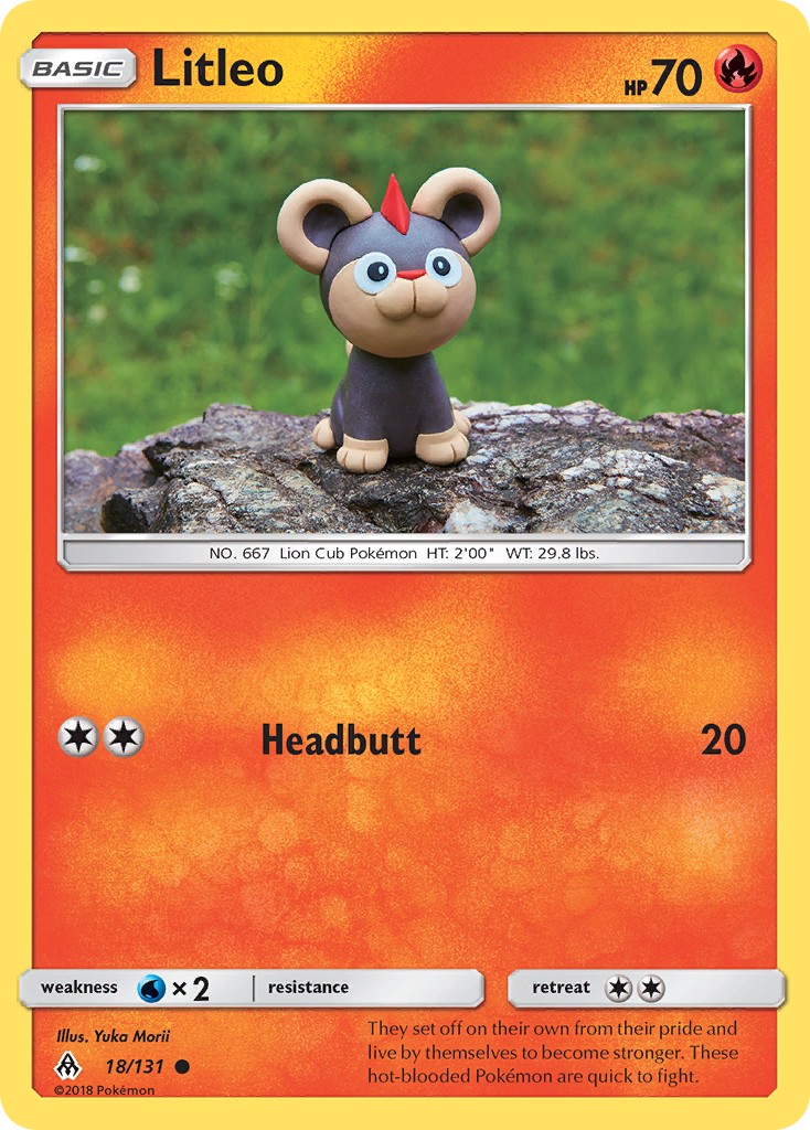 Litleo — illustrated card