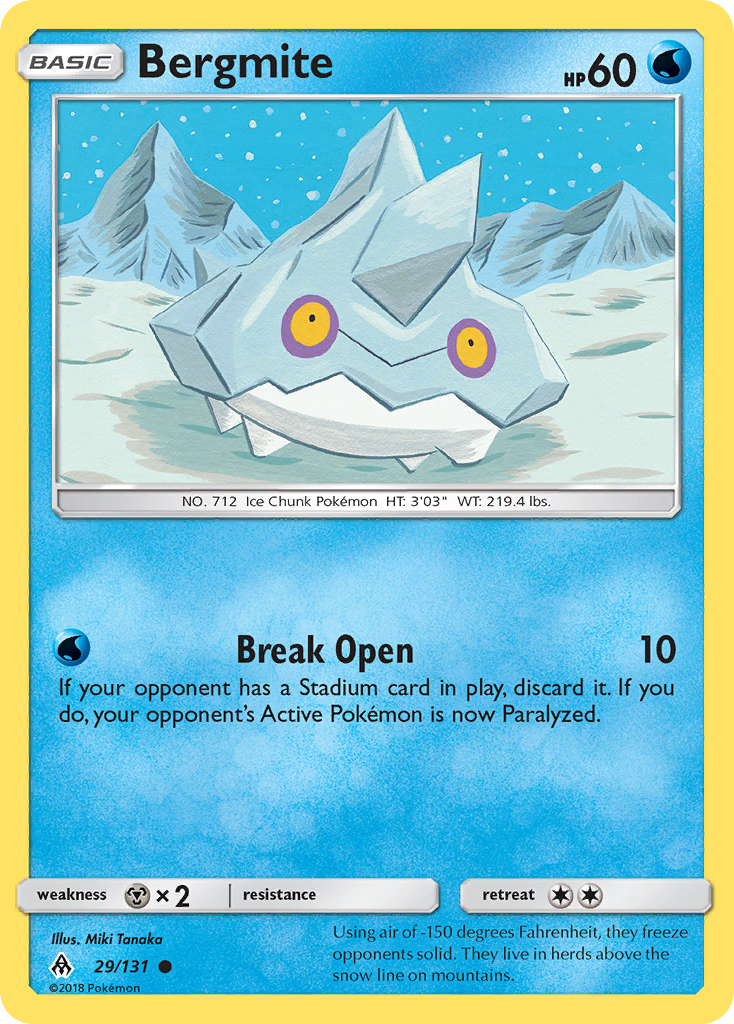Bergmite — illustrated card