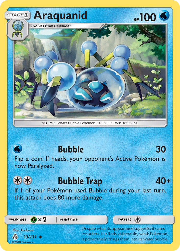 Araquanid — illustrated card