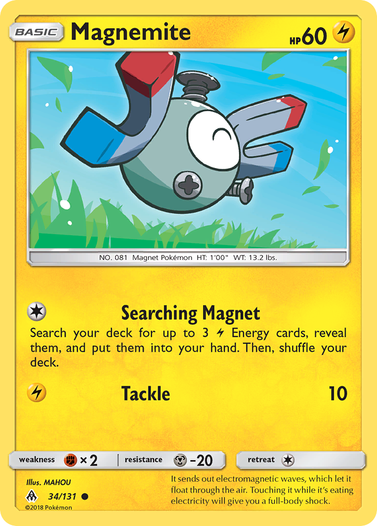 Magnemite — illustrated card
