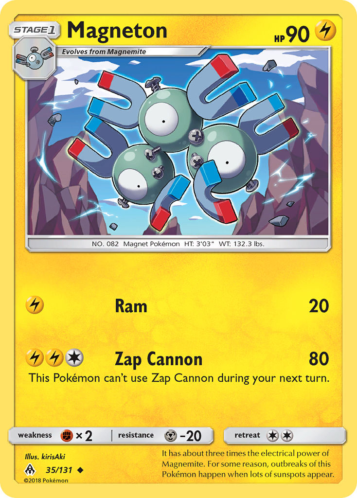 Magneton — illustrated card