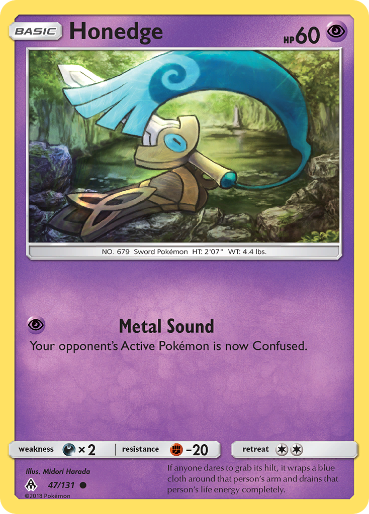 Honedge — illustrated card