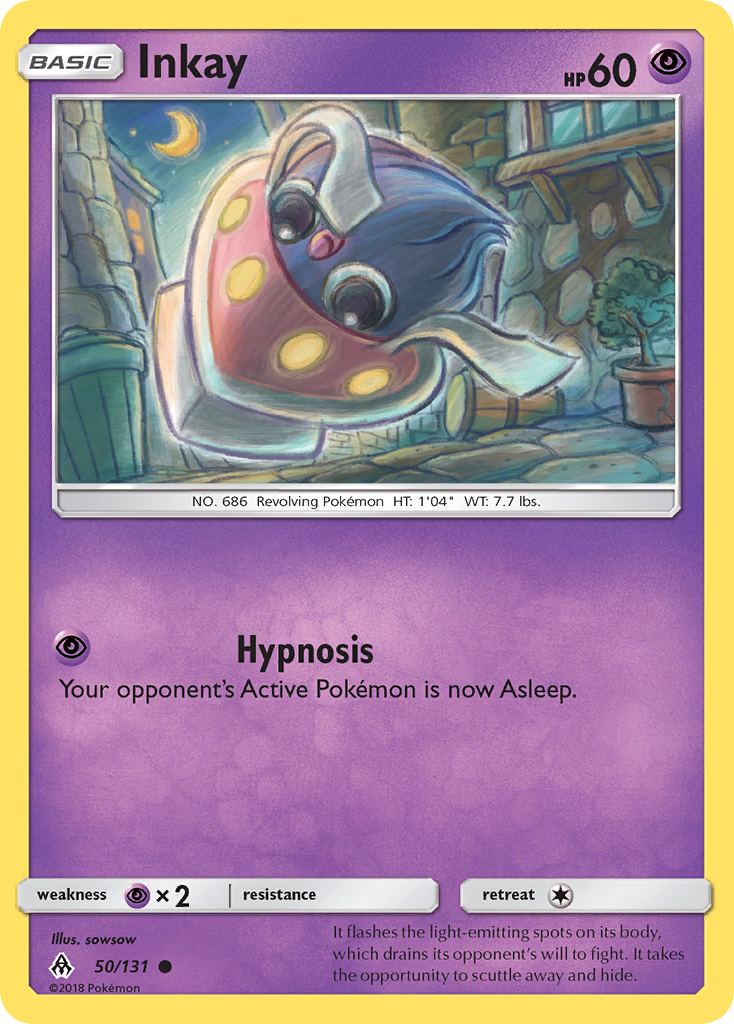 Inkay — illustrated card