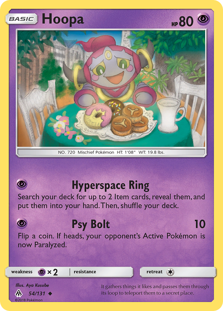 Hoopa — illustrated card