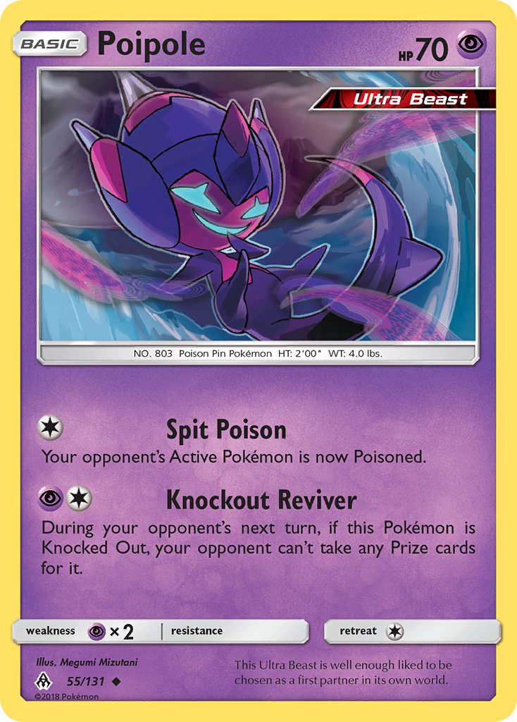 Poipole — illustrated card