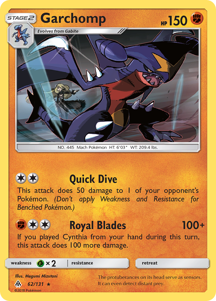 Garchomp — illustrated card