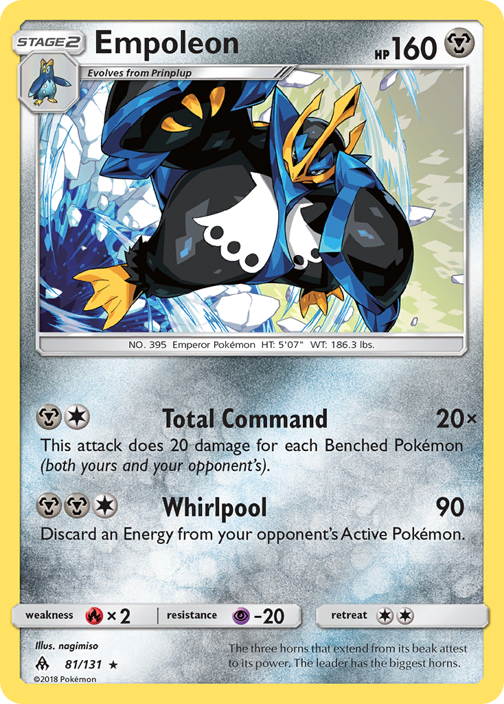 Empoleon — illustrated card