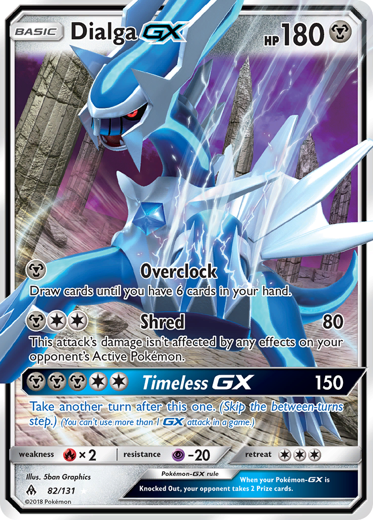 Dialga-GX — illustrated card