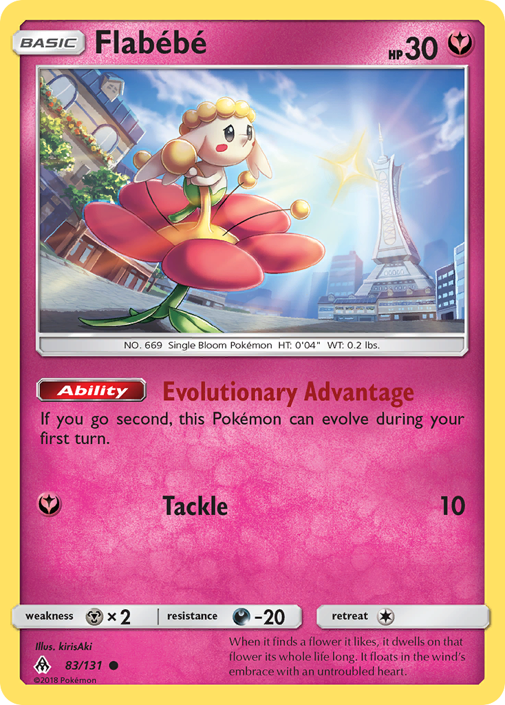 Flabébé — illustrated card