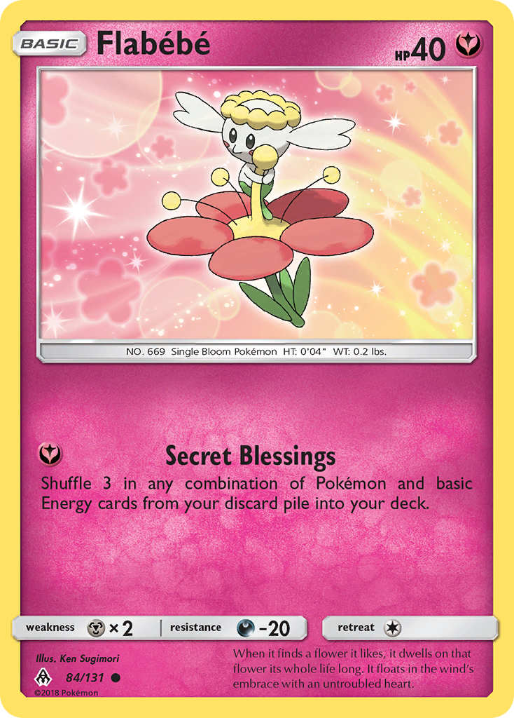 Flabébé — illustrated card