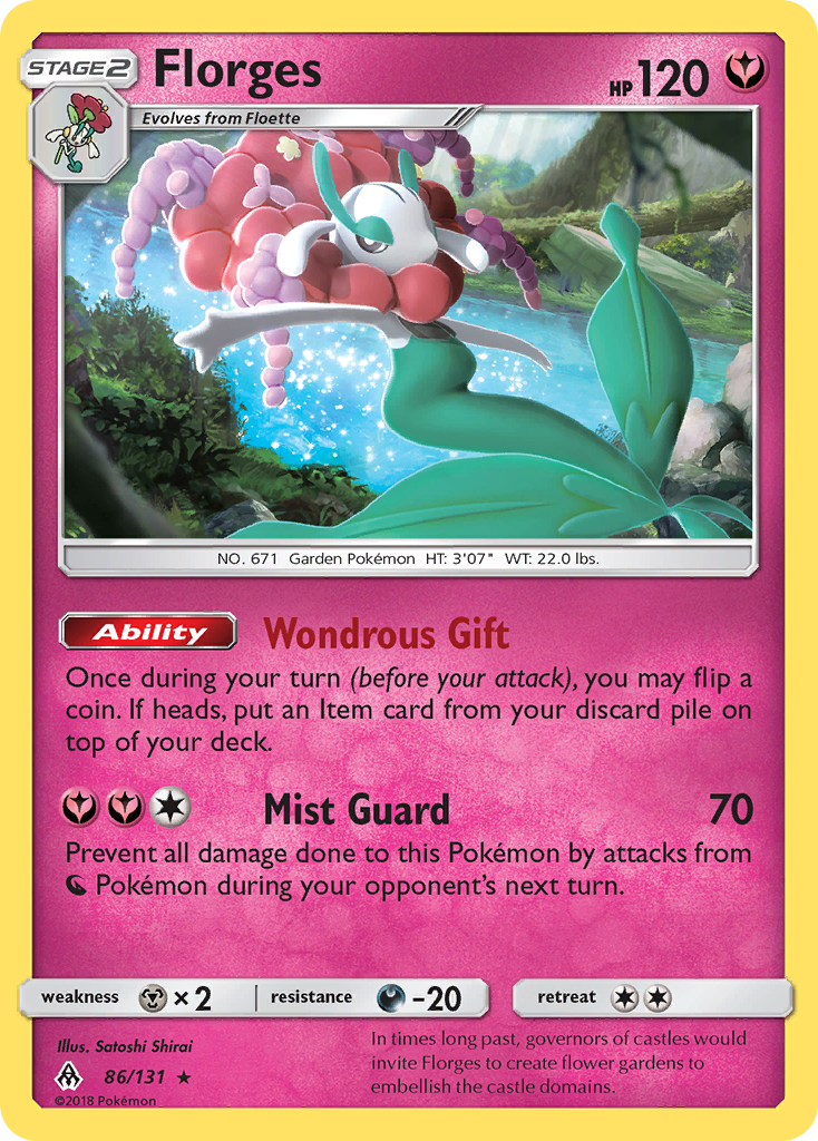 Florges — illustrated card