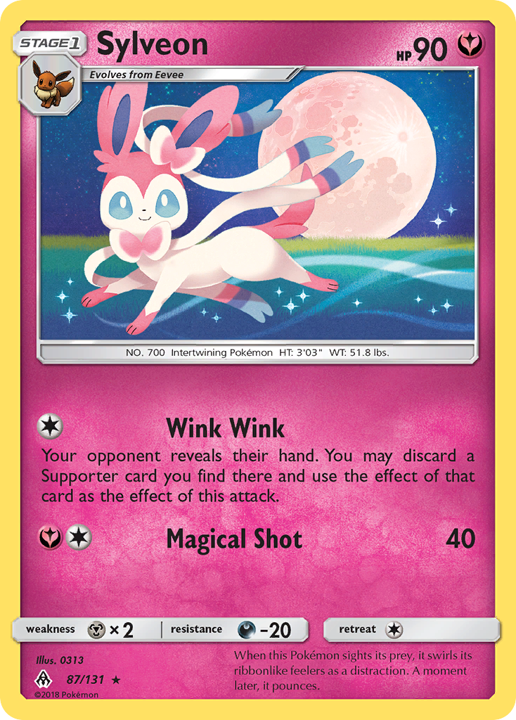 Sylveon — illustrated card