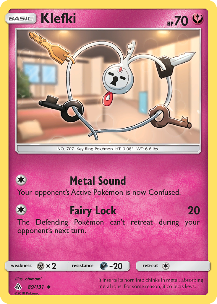 Klefki — illustrated card