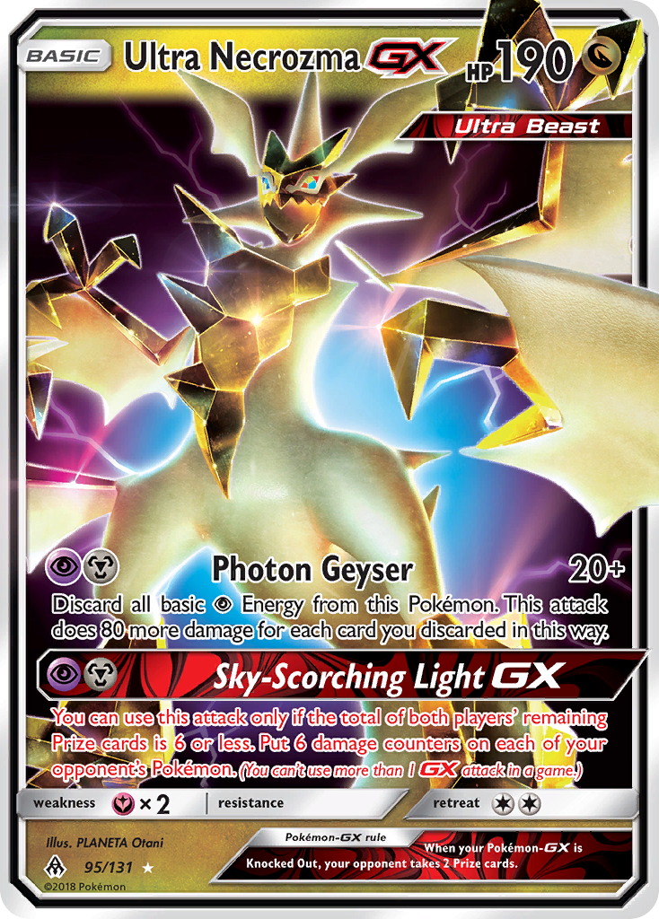 Ultra Necrozma-GX — illustrated card