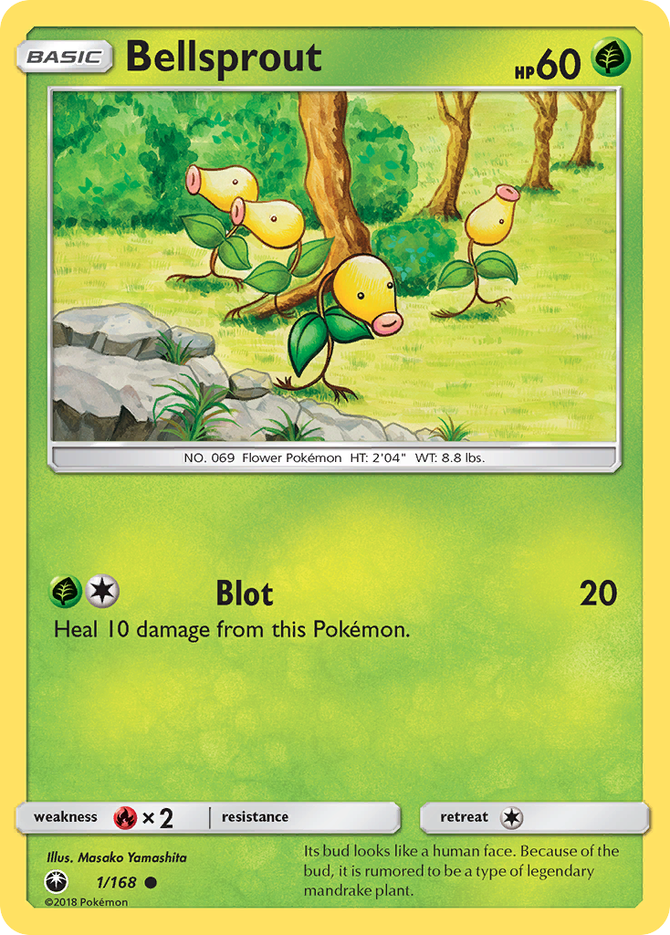 Bellsprout — illustrated card