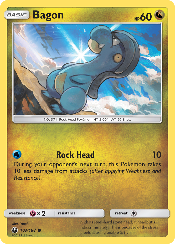 Bagon — illustrated card
