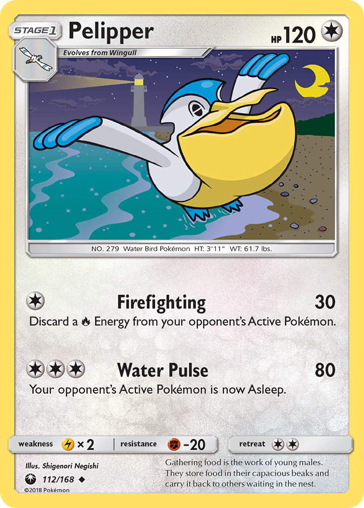 Pelipper — illustrated card