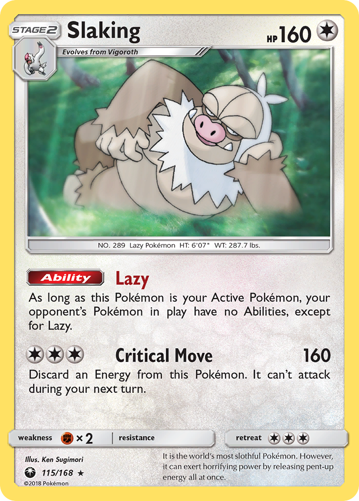 Slaking — illustrated card