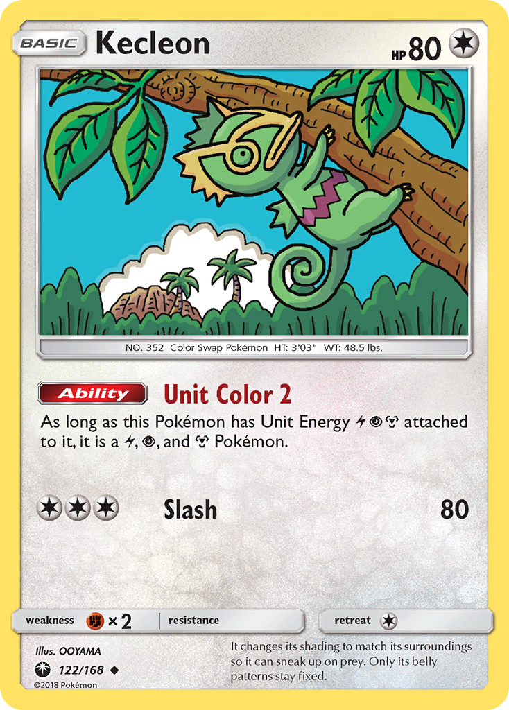 Kecleon — illustrated card