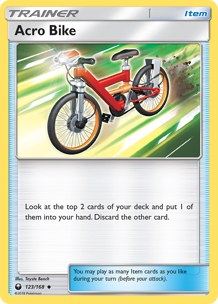 Acro Bike — illustrated card