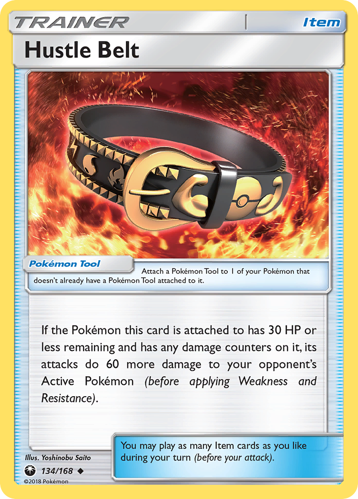 Hustle Belt — illustrated card