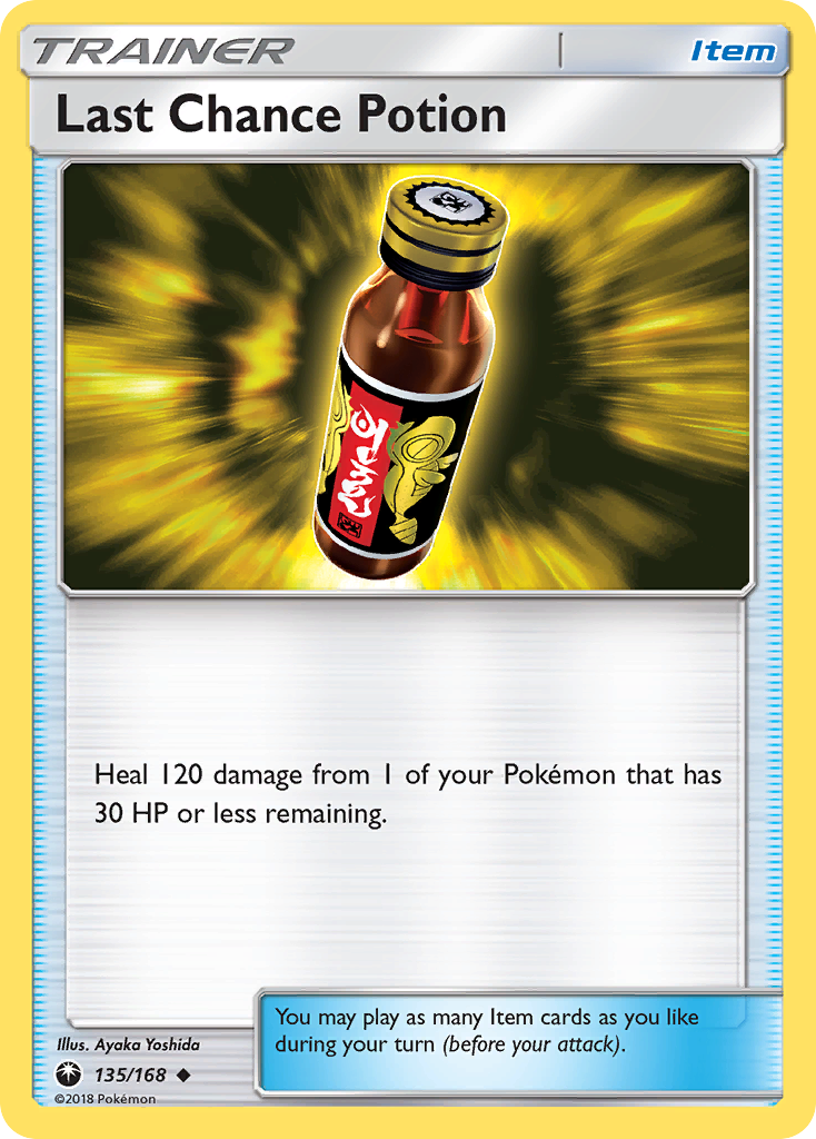 Last Chance Potion — illustrated card
