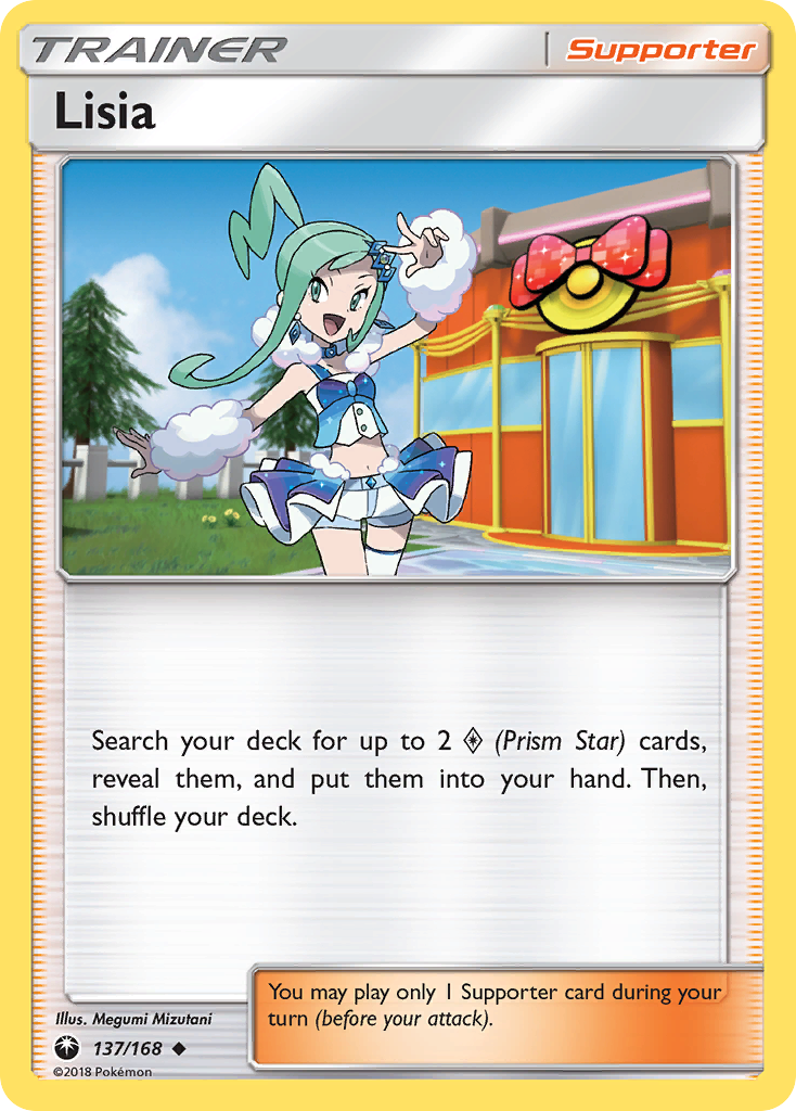 Lisia — illustrated card