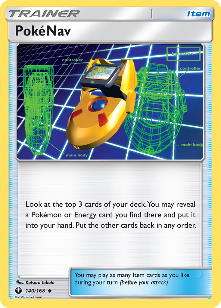 PokéNav — illustrated card