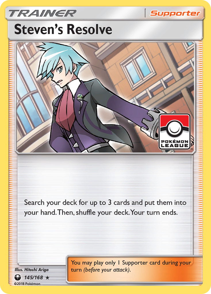Steven's Resolve — illustrated card