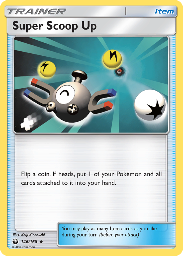 Super Scoop Up — illustrated card