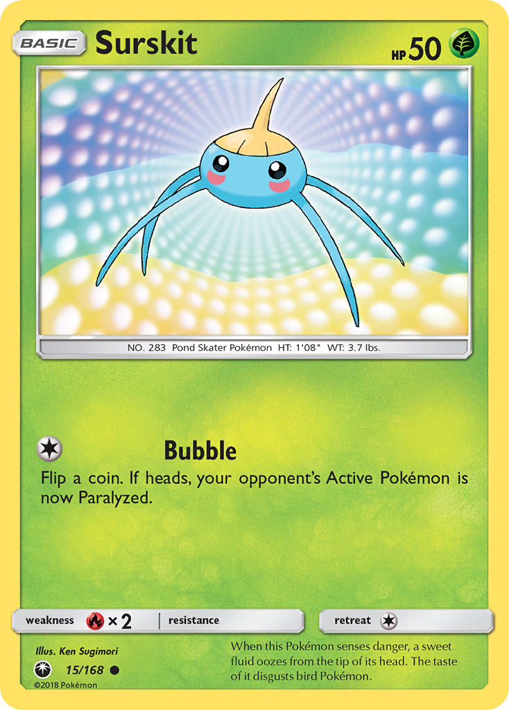 Surskit — illustrated card