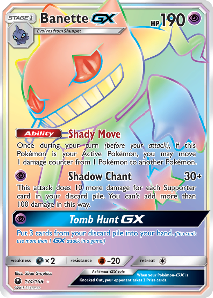 Banette-GX — illustrated card