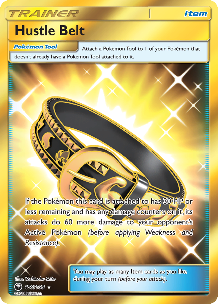 Hustle Belt — illustrated card