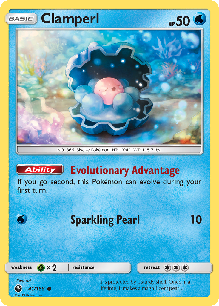 Clamperl — illustrated card