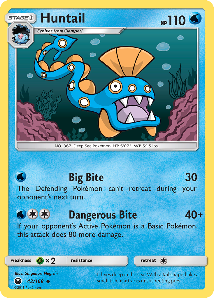 Huntail — illustrated card