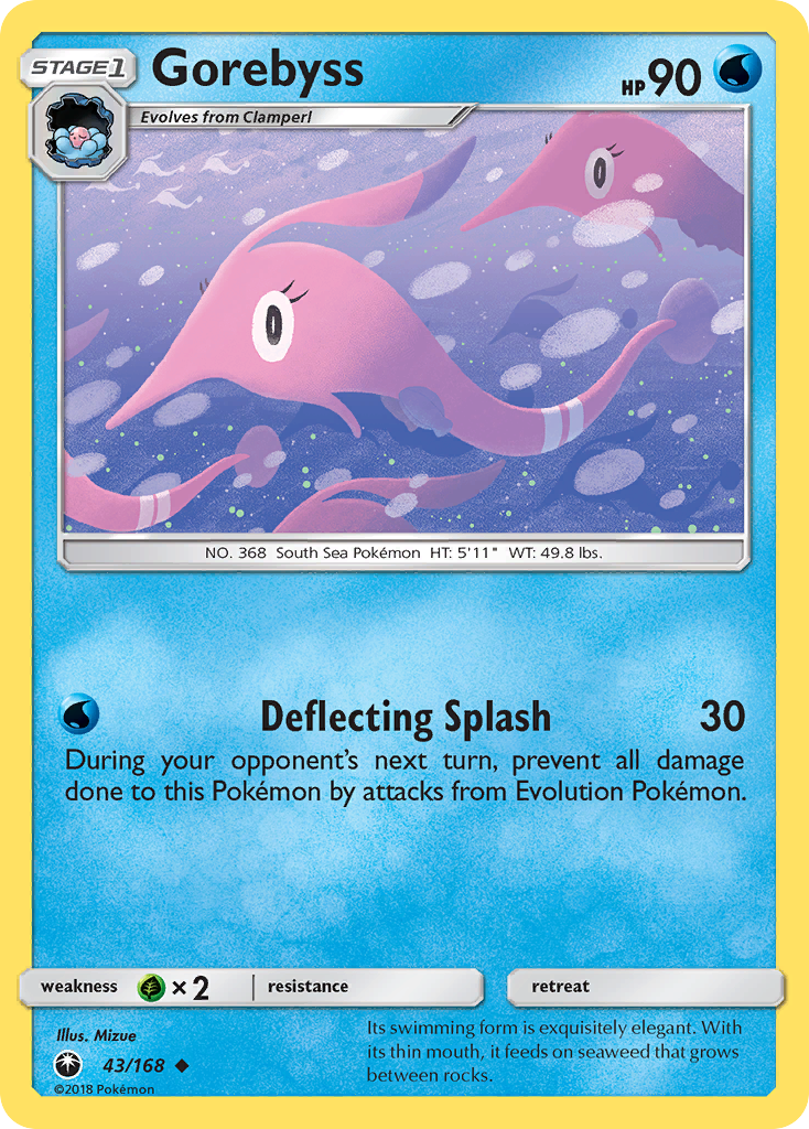 Gorebyss — illustrated card