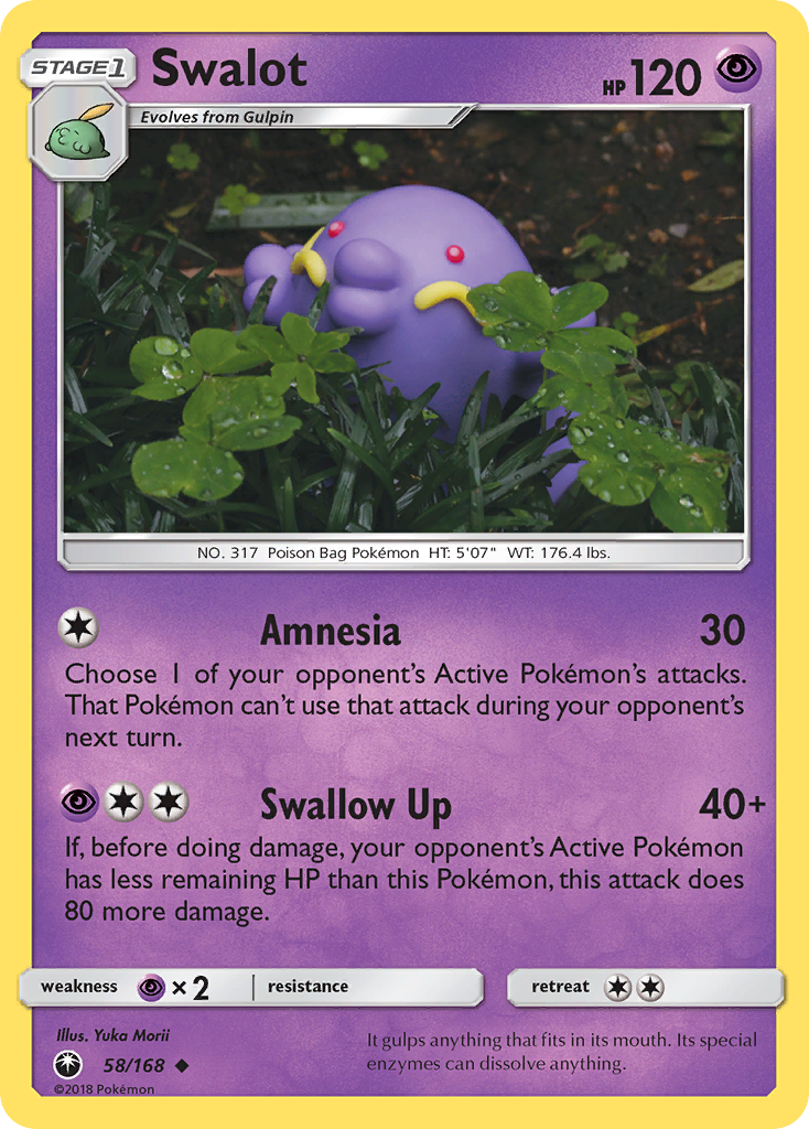 Swalot — illustrated card