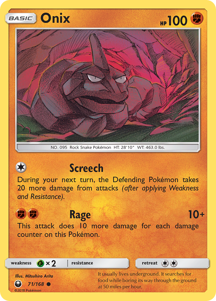 Onix — illustrated card
