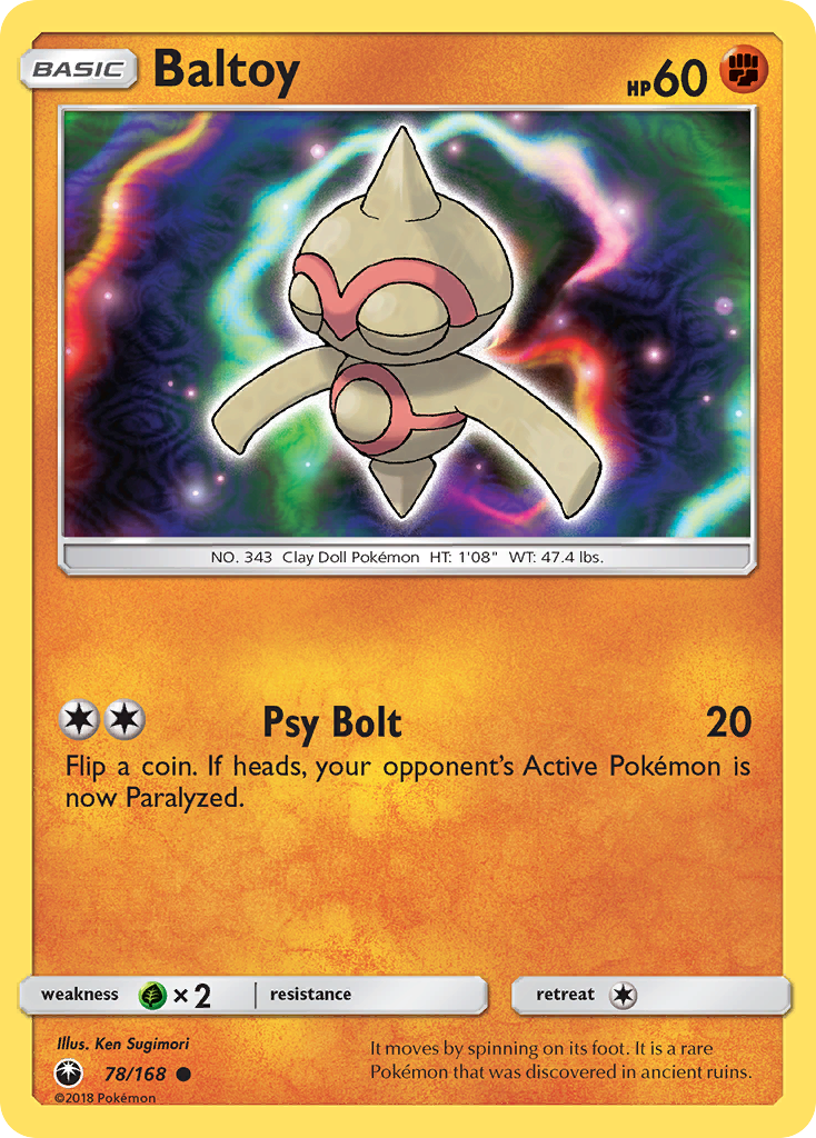 Baltoy — illustrated card