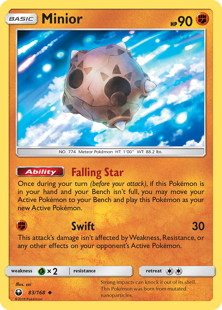 Minior — illustrated card