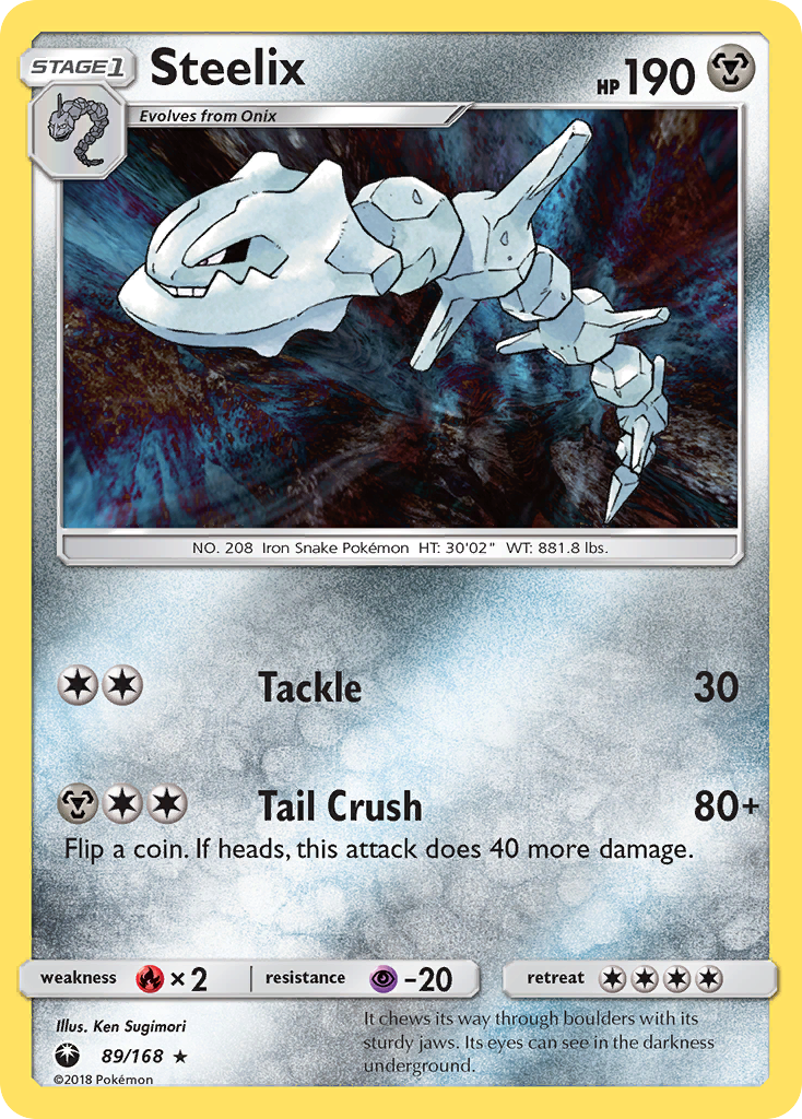 Steelix — illustrated card
