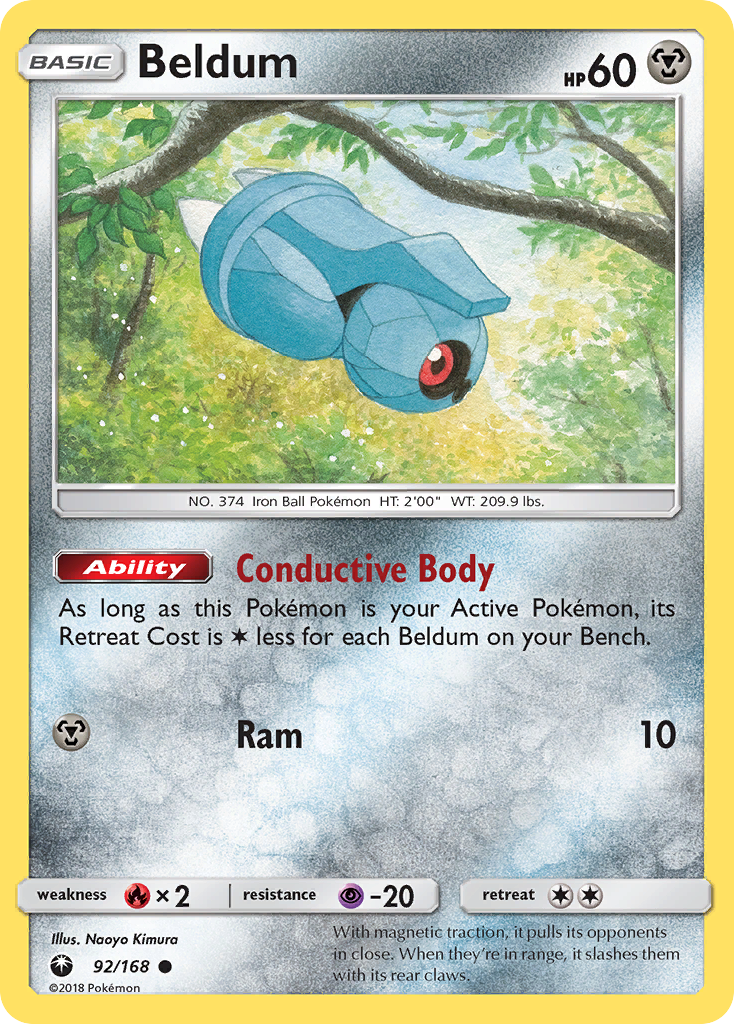 Beldum — illustrated card