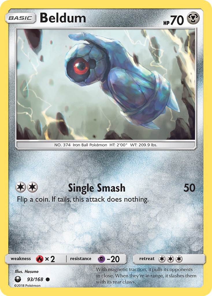 Beldum — illustrated card