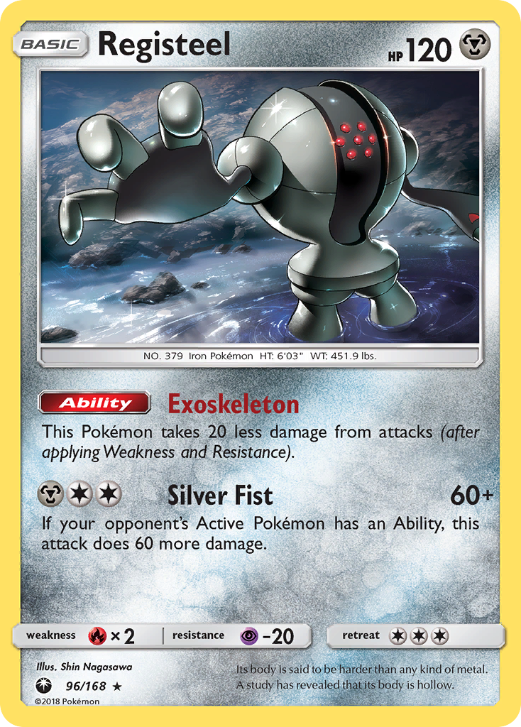 Registeel — illustrated card