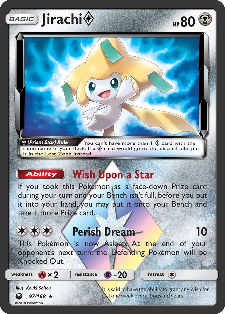 Jirachi ◇ — illustrated card