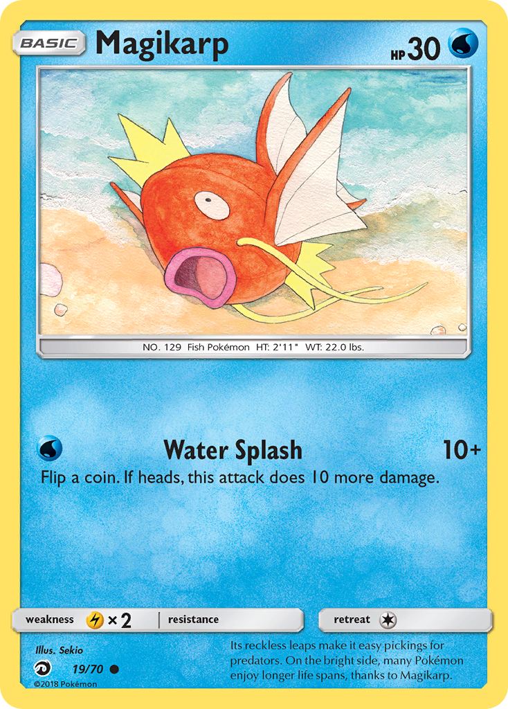 Magikarp — illustrated card