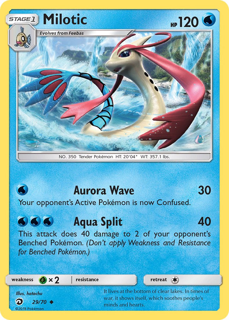 Milotic — illustrated card