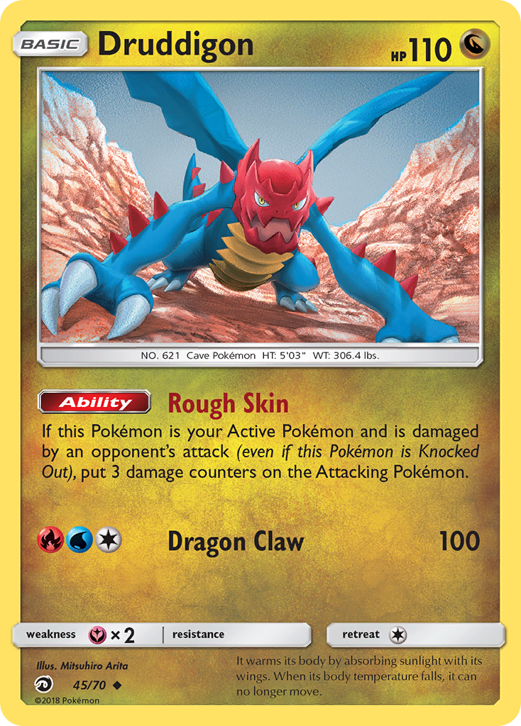 Druddigon — illustrated card