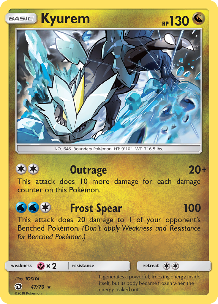 Kyurem — illustrated card
