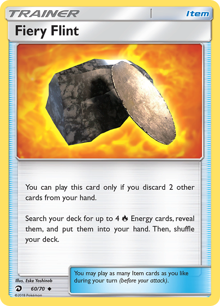 Fiery Flint — illustrated card